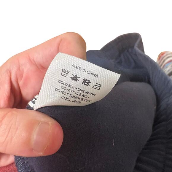 BuffBunny Navy Drawstring Sweatpant Joggers Large Athleisure Loungewear Fleece - Picture 11 of 11